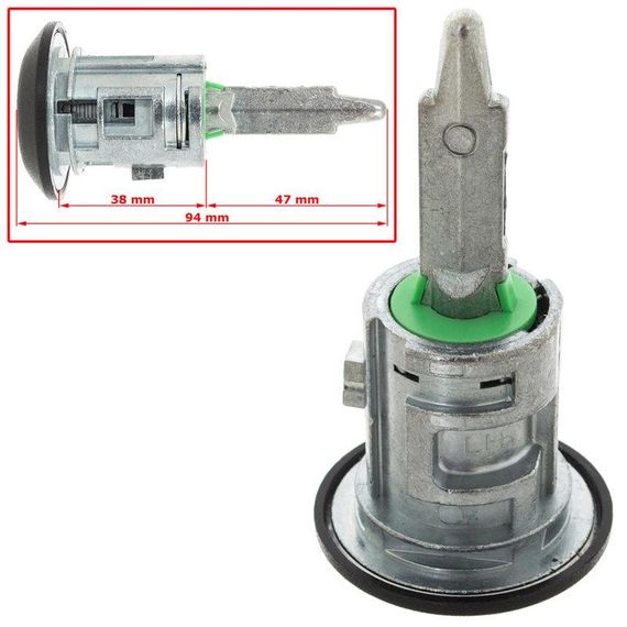 Ford Transit 00-14 вставка личинка переднього замка ліва Форд Транзіт | Зображення 2