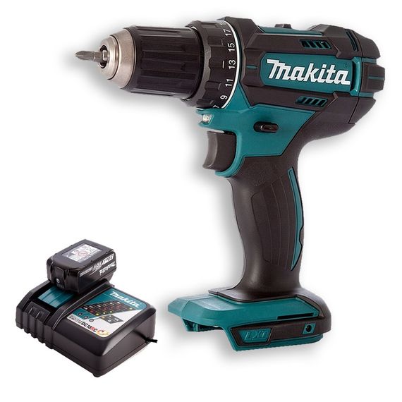 Шуруповерт аккумуляторный Makita DDF482 BEO1 (62 Нм, 1.5-13 мм, LXT 18 В)