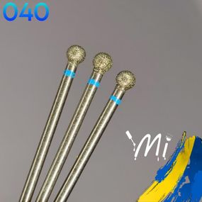 Фреза алмазная Мі шар синяя 4,0 мм