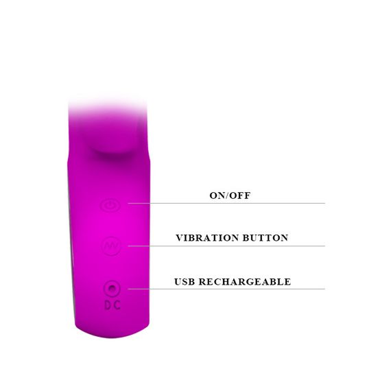 Вибратор - Pretty Love Webb Vibrator Purple sexstyle | Зображення 3