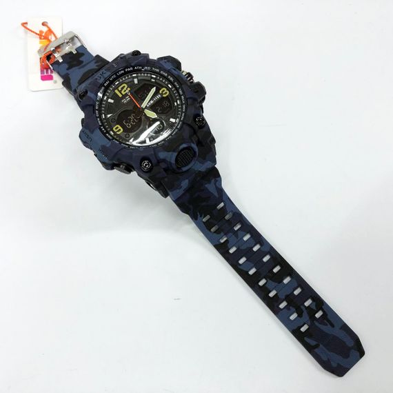 Часы для военных и отдыха SKMEI 1155BCMBU, Брендовые мужские часы спортивные многофункциональные MO-13 | Зображення 4