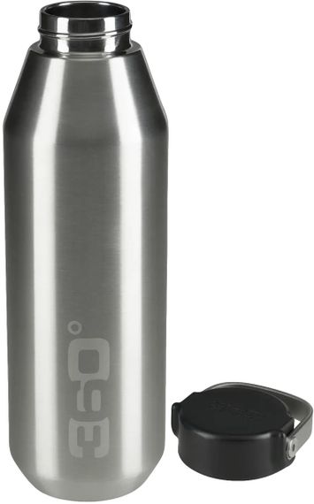 Термобутылка 360° Degrees Narrow Mouth Bottle 0.75l Silver | Зображення 2