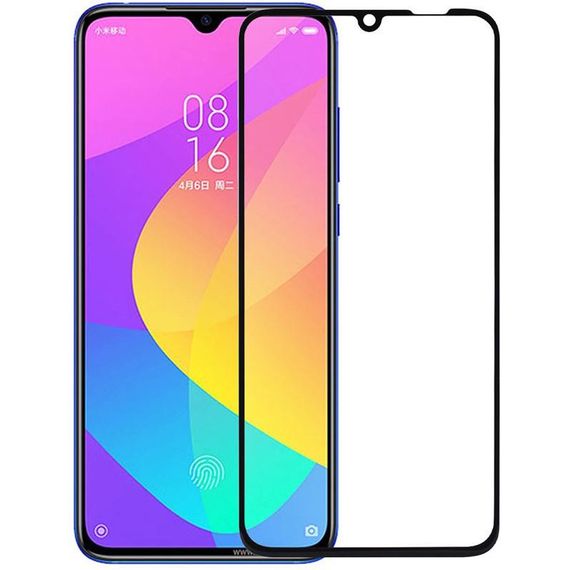Захисне скло для телефону TOTO 5D Cold Carving Tempered Glass Xiaomi Mi CC9/Mi 9 Lite Black (F_104572)