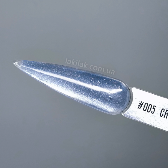 База для ногтей Victoria Avdeeva Crystal Cat Base 05 (серо-голубой с эффектом кошачьего глаза) 12 мл HEMA & TPO FREE