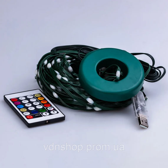 Розумна гірлянда Smart 250 LED довжина 2,5 м з керуванням зі смартфона зелена, мультиколор 1733043GR | Зображення 5