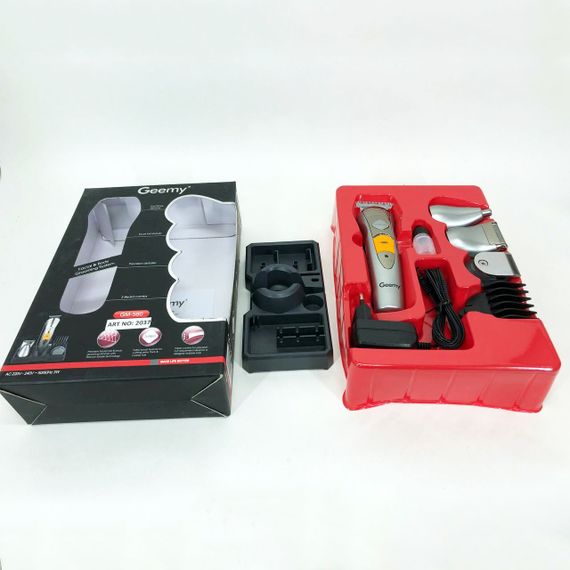 Набор для удаления волос с зарядным устройством Pro, Машинка для стрижки волос с различными насадками IW-64 | Зображення 4