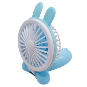 Вентилятор ручной портативный "Зайчик" VNTR-002-3  Синий