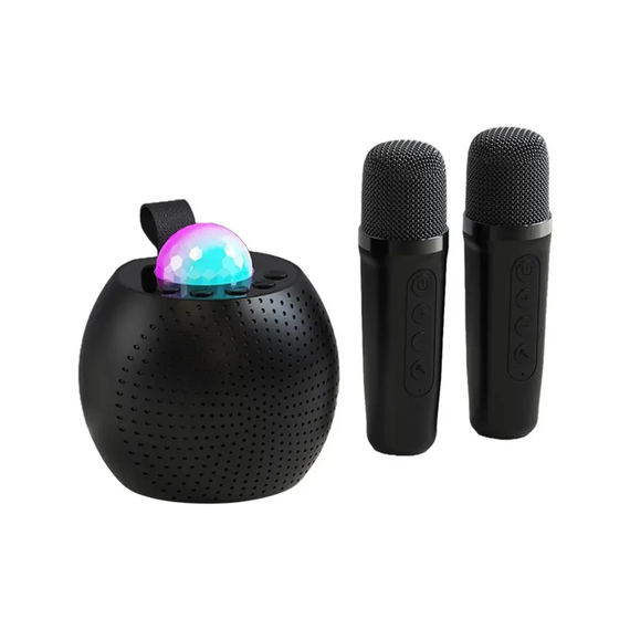 Портативна колонка (Z1) (Bluetooth, LED, 2 мікроф., проекція) (Чорна, біла, рожева)