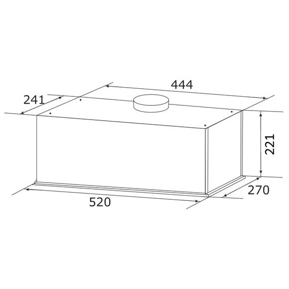 Витяжка кухонна GRANADO Palamos 3603-1200 Inox (GCH516377) | Зображення 6