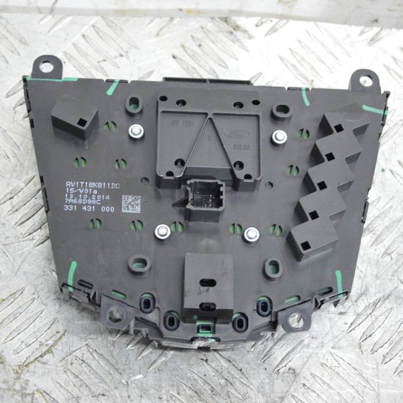 Панель магнітоли Ford Fiesta VII 2008-2017 Панель магнітоли центральний Форд Фієста 7 AV1T18K811DC | Зображення 4