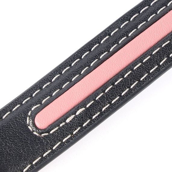 Повідець LOCKINK SEVANDA Love Heart Butterfly Leather Collar Set - Black | Зображення 5