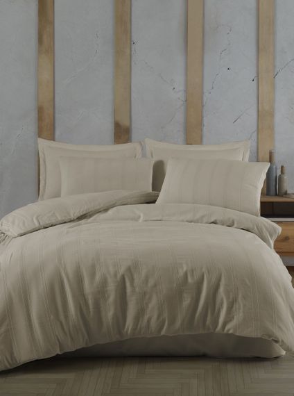 Постільна білизна Saheser Muslin 200 х 220 см Aura Bej