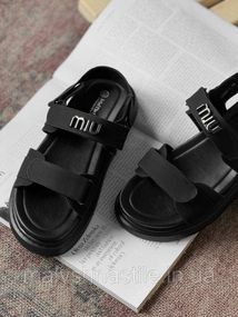 Женские сандали  Míu black 4 ДЛ7290