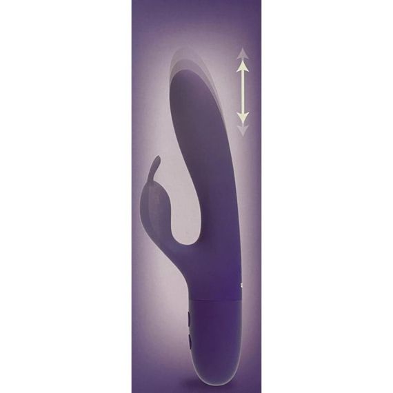 Вібратор-кролик Every Night Toys для точки G, фіолетовий Sex Aura | Зображення 4