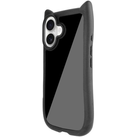 Чохол TPU GETMAN Cat with straps для Apple iPhone 16 (6.1") Black
