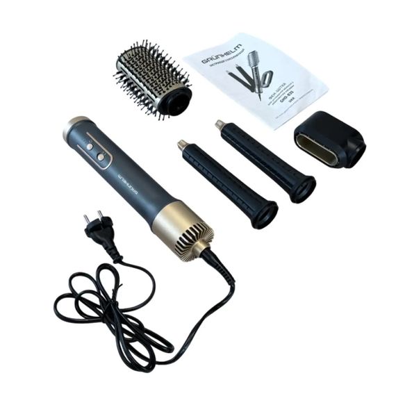 Фен-щітка Grunhelm GHD-835 1200 Вт чорний | Зображення 2
