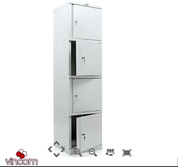 Шкаф офисный ПРАКТИК АМ 18454 Шкаф архивный ПРАКТИК АМ 18454 | Зображення 3