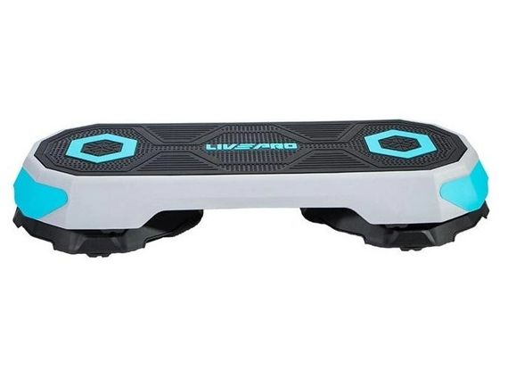 Степ платформа STEP PLATFORM голубой, черный Уни 106.5x43см LP8244