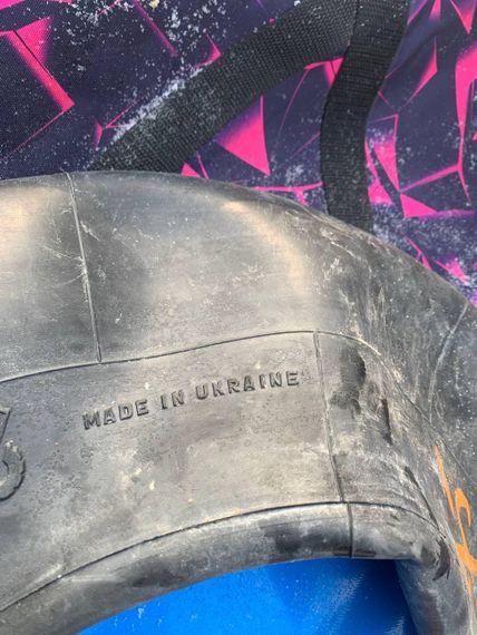 Тюбінг 100 см "Рожевий лід" (Оксфорд) плюшка для снігу | Зображення 6