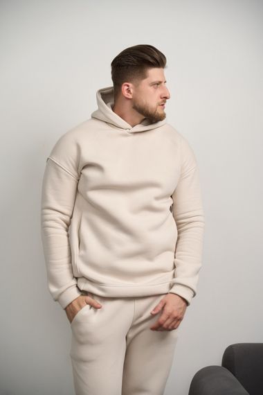 Чоловічий теплий спортивний костюм колір таш р.M 444306 | Зображення 6