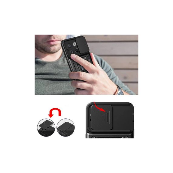 Чохол до мобільного телефона BeCover Military OnePlus Ace 2 Black (710137) | Зображення 3