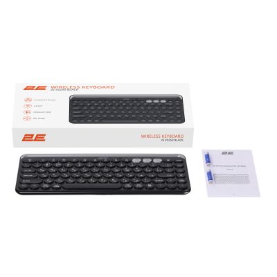 Клавиатура 2E KS250 Wireless USB/Bluetooth UA Black (2E-KS250WBK_UA) | Зображення 3