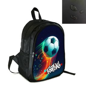 Рюкзак спортивний, шкільний, міський 38×28см з принтом Футбол дитячий, підлітковий для хлопчика футболіста (4285)
