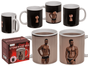 Чашка с термоэффектом Stoneware Mug Stripper Boy, 300 мл sexstyle