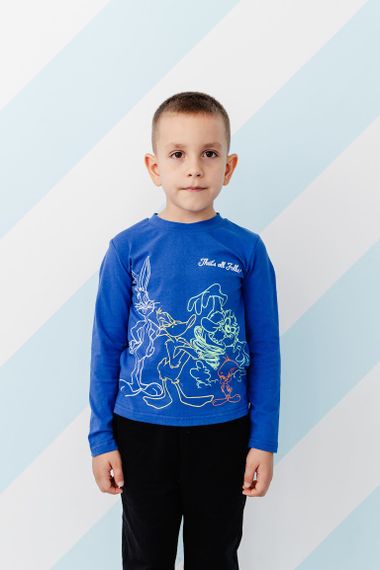 Джемпер для хлопчика Носи своє 122 Синій (p-8496-120253) | Зображення 2