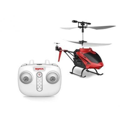 Радиоуправляемая игрушка Syma Вертолёт 2.4 ГГц 23 см со светом, барометром (S5H_red) | Зображення 3