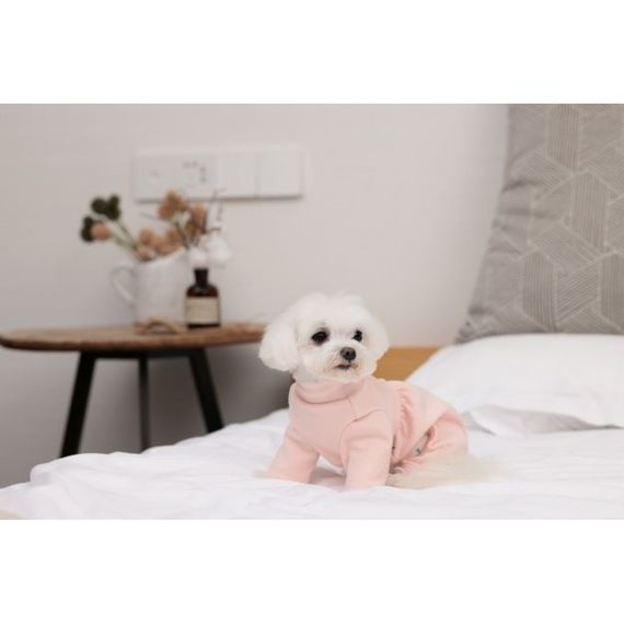 Трикотажный костюм для собак Cheepet, розовый | Зображення 6