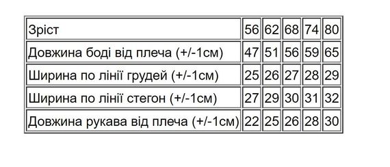 Комбінезон ясельний для дівчинки Носи своє 80 Фіолетовий (p-14747-167337) | Зображення 1