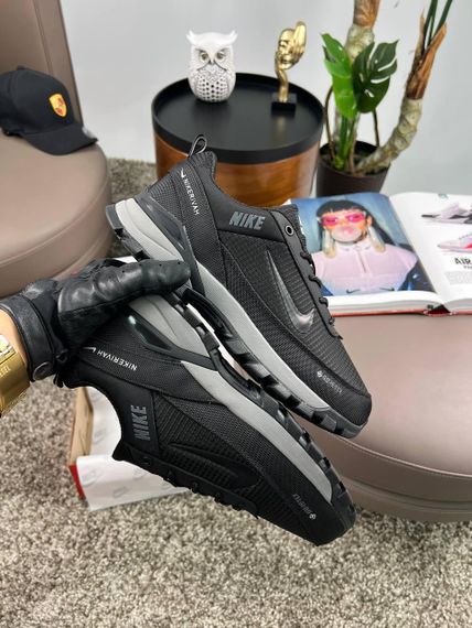 Чоловічі кросівки New Rivah Gore-Tex Black Grey (топ якість) | Зображення 8