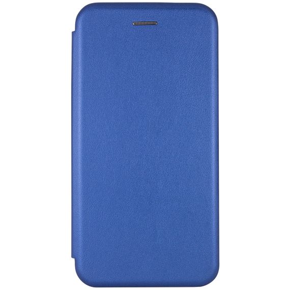Шкіряний чохол (книжка) Classy для Xiaomi Redmi 6A Слот для визитки, Синій