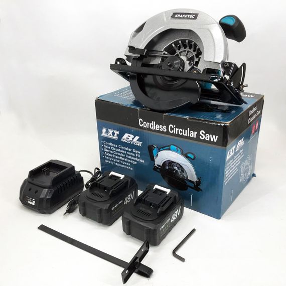 Аккумуляторная циркулярная пила KRAFFTEC 48V VK-42 | Зображення 4