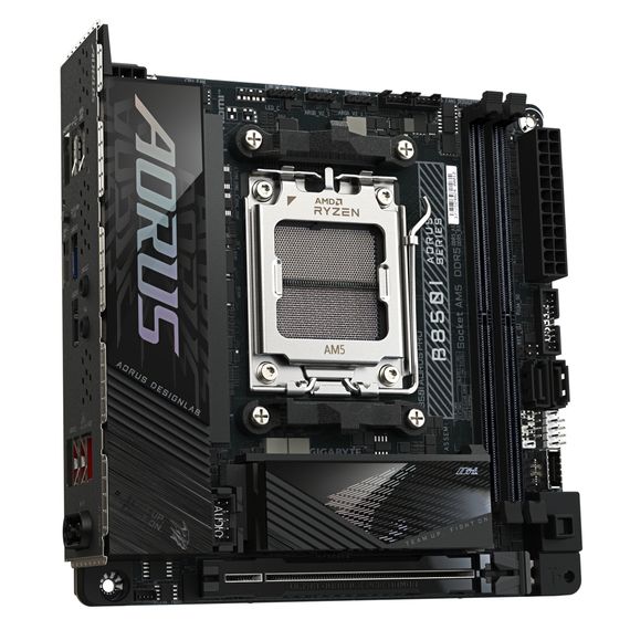 Материнская плата GIGABYTE B850I AORUS PRO | Зображення 1