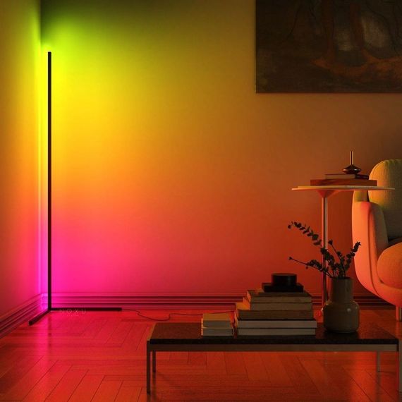 Угловой LED торшер Ledox Design с пультом и регулируемой яркостью 330 цветовых комбинаций | Зображення 6