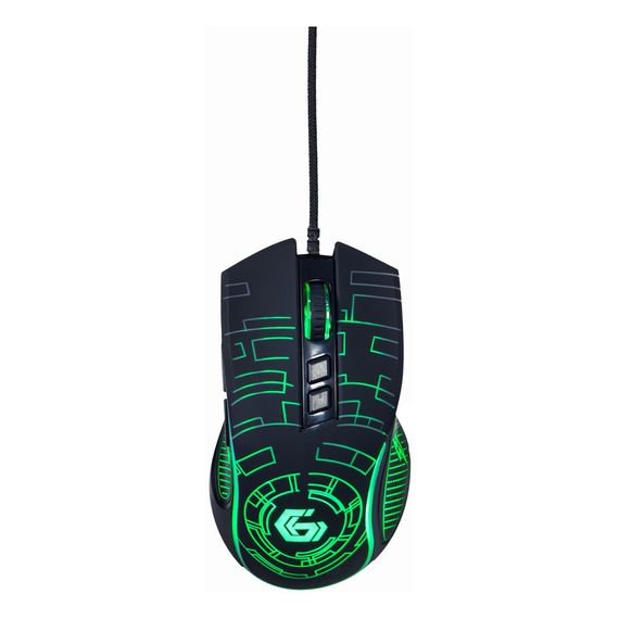 Мишка Gembird MUSG-RGB-01 USB Black (MUSG-RGB-01) | Зображення 1