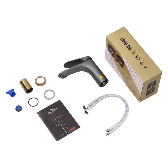 Змішувач для раковини Kroner KRM Linz - GRN010 (CV034903) | Зображення 2