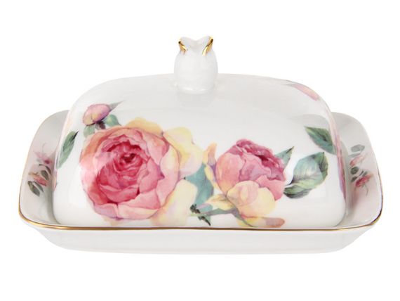 Маслянка фарфорова Paeonia 17х13х7 см