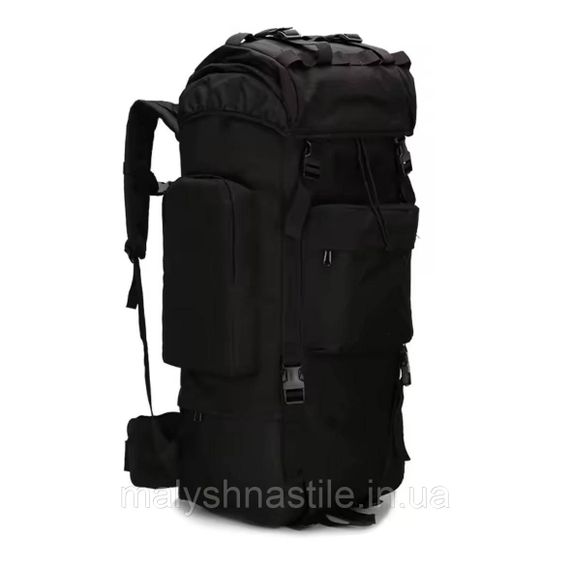 Тактичний армійський рюкзак 120 л, чорний