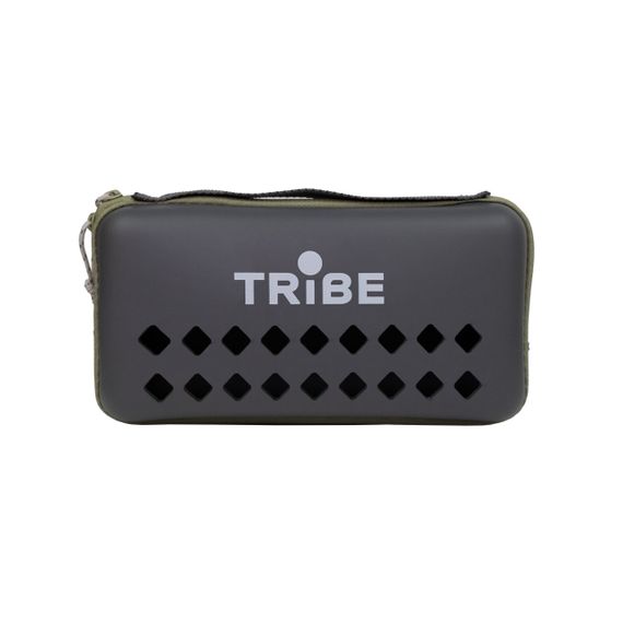 Рушник туристичний з мікрофібри Tribe Pocket Towel 75х150 см army-green, похідний рушник трайб | Зображення 4