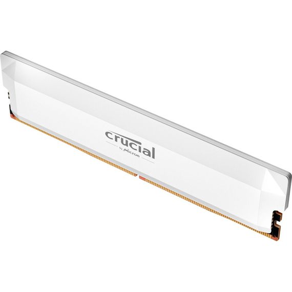 Модуль пам'яті для комп'ютера DDR5 16GB 6400 MHz Pro Overclocking White Micron (CP16G64C38U5W) | Зображення 2