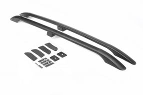 Рейлінги Чорні Пластикові ніжки для Nissan Qashqai 2007-2010 рр
