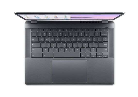 Ноутбук Acer Chromebook Plus CB514-4H 14' FHD IPS, Intel i3-N305, 8GB, F512GB, UMA, ChromeOS, сірий (NX.KUZEU.001) | Зображення 6