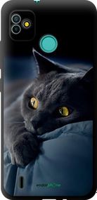 Чохол на Tecno Pop 5 BD2p Димчастий кіт "825b-2412-2448"