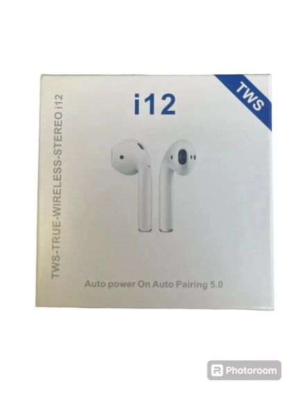 i12 TWS True Wireless Stereo, увімкнення звуку, автоматичне сполучення 5.0 | Зображення 3