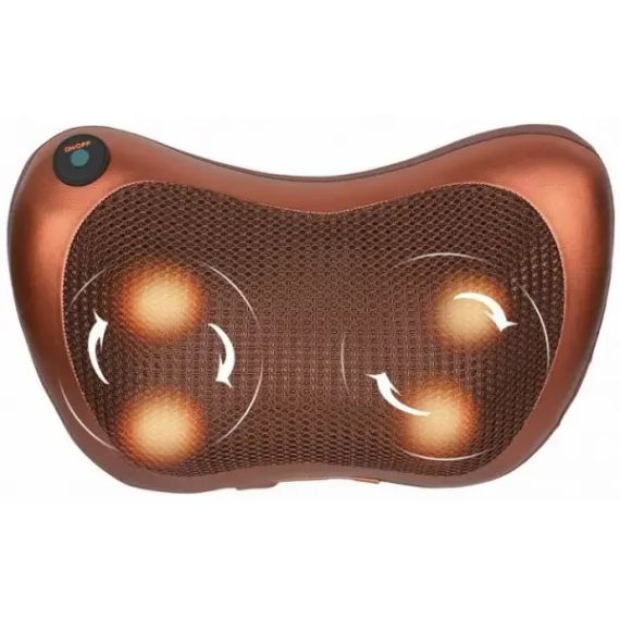 Масажна подушка Car&Home Massage Pillow 8028 з інфрачервоним підігрівом | Зображення 1