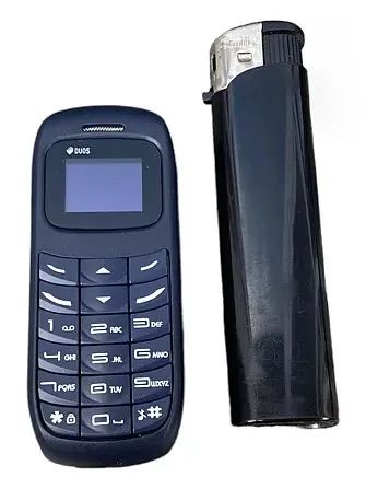 Міні Мобільний Телефон L8Star BM70 Mini Bluetooth гарнітура 2 SIM-карти Синій | Зображення 5