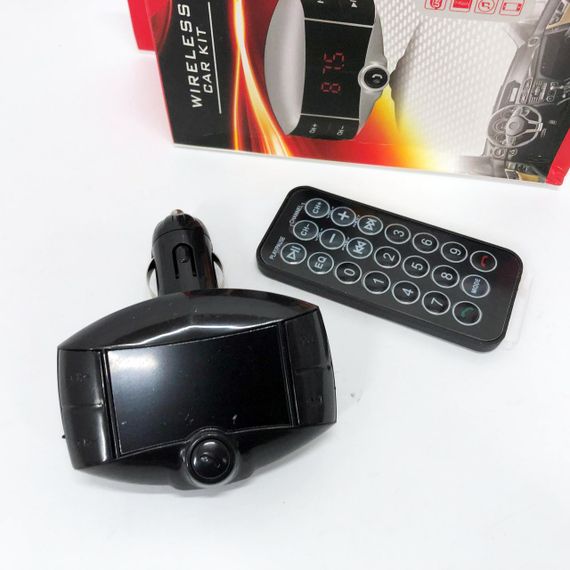 Bluetooth через прикурювач X16 FM, Автомобільний модуль блютуз, Fm-модулятор на прикурювач в машині KE-29 | Зображення 7